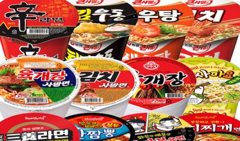 컵라면 칼로리 순위 정보(1위~24위)