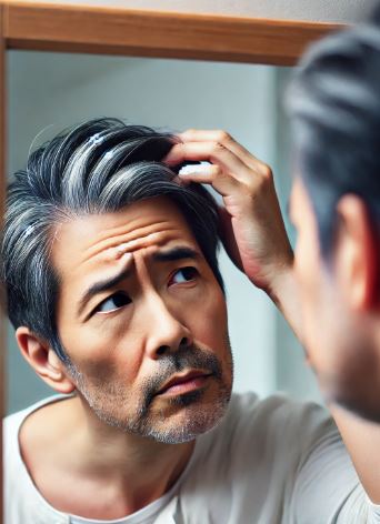 흰머리를 검은 머리로 되돌릴 수 있는 방법은?
