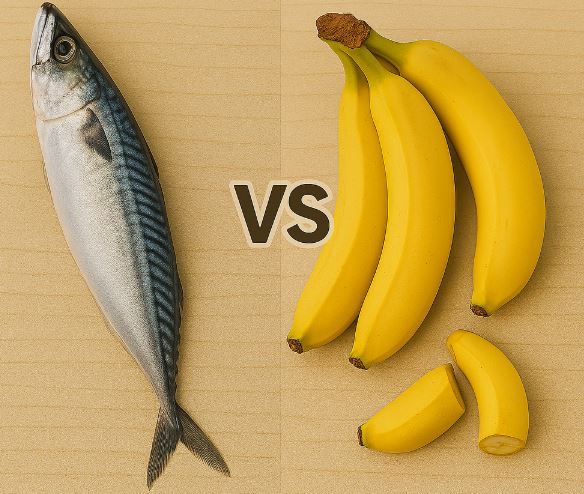 오메가-3 풍부한 생선 vs 트립토판 많은 바나나, 뭐가 더 좋을까?