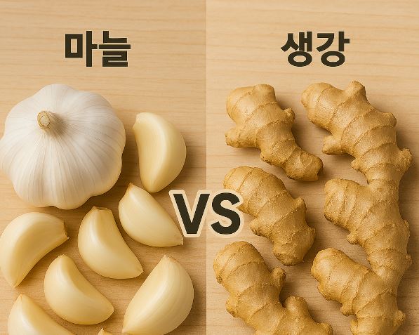 마늘 vs 생강, 폐 건강을 책임질 천연 항생제는?