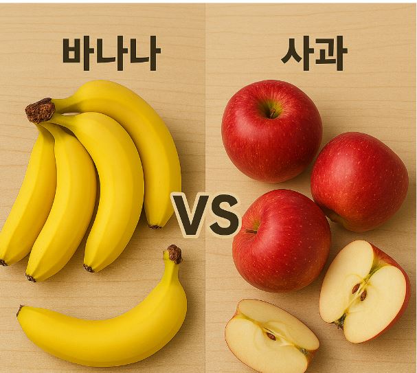 사과 vs 바나나, 통풍에 더 적합한 과일은?