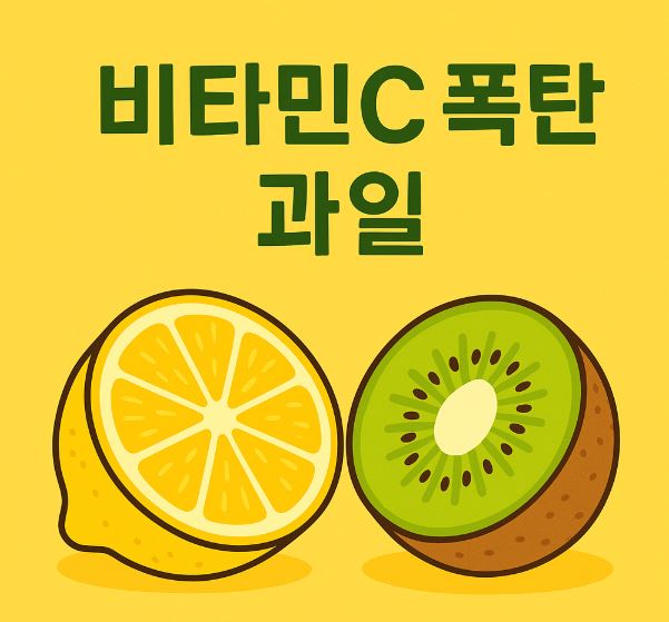 레몬 vs 키위, 비타민C 폭탄 과일 중 독감 예방 최강자는?