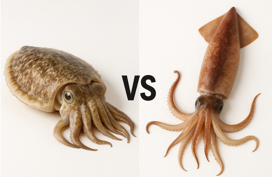 갑오징어 vs 일반 오징어, 건강에는 뭐가 더 좋을까?