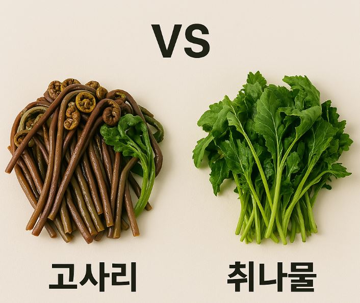 고사리 취나물