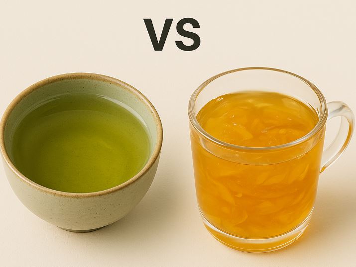 녹차 vs 유자차, 폐 건강을 위해서는?