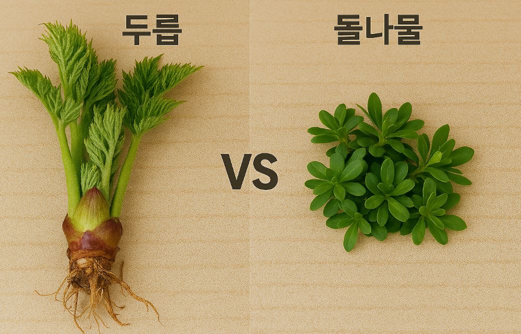 두릅 돌나물