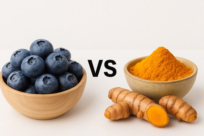 블루베리 vs 강황 : 췌장염 예방에 더 효과적인 음식은?