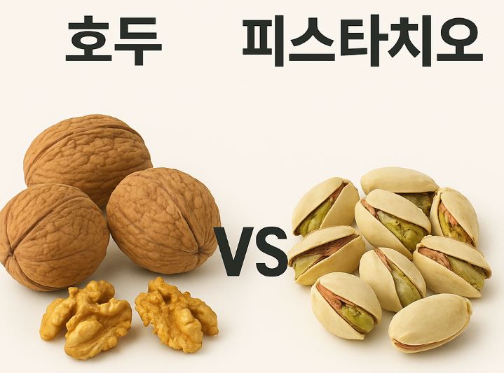 호두 vs 피스타치오, 전립선 건강에 더 좋은 견과류는?