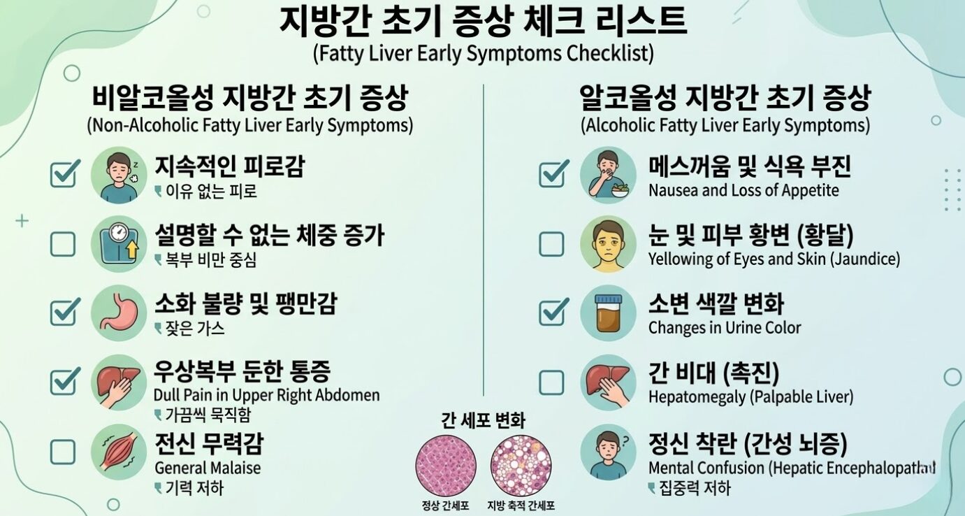 지방간-초기증상-체크리스트