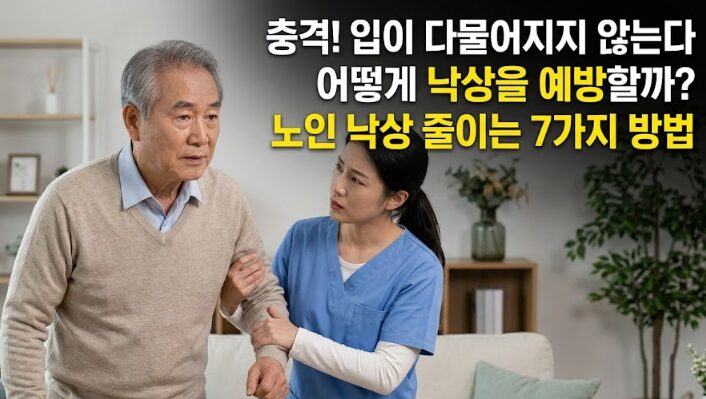 노인 낙상 예방 완벽 가이드 — 65세 이상 낙상 위험 줄이는 7가지 방법