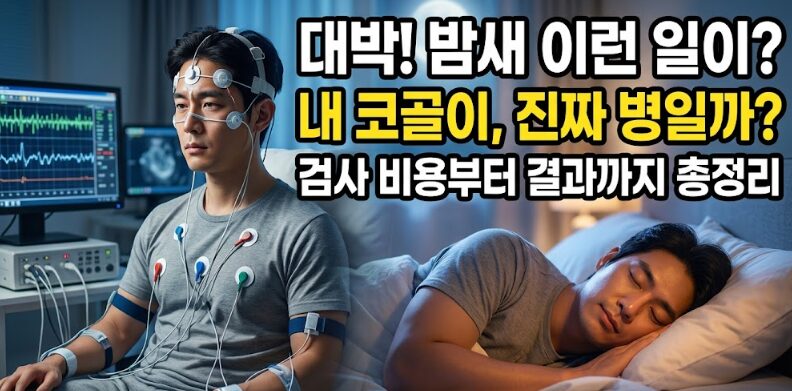 수면 다원검사 완벽 가이드 — 비용·절차·결과 해석 총정리