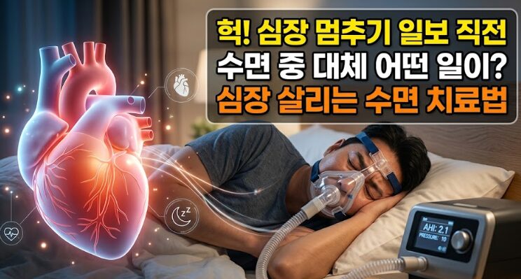수면무호흡과 심장병의 관계 — 심장을 지키는 수면 치료법 완벽 가이드