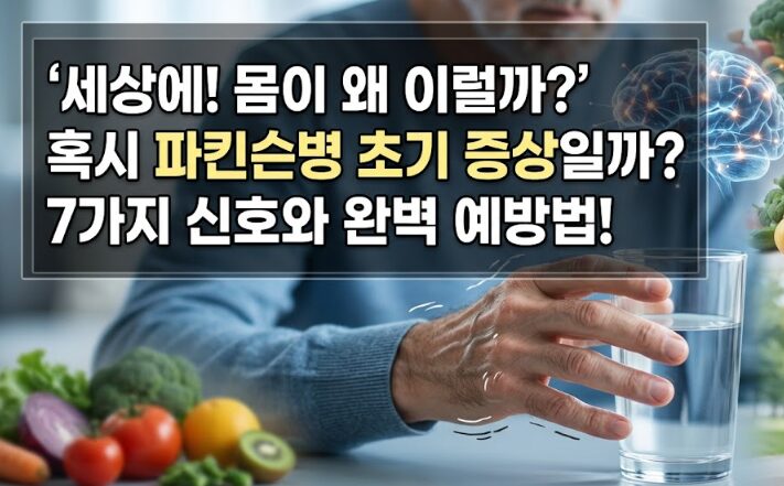 파킨슨병 초기 증상 7가지와 예방법 완벽 가이드 — 떨림부터 자세 변화까지